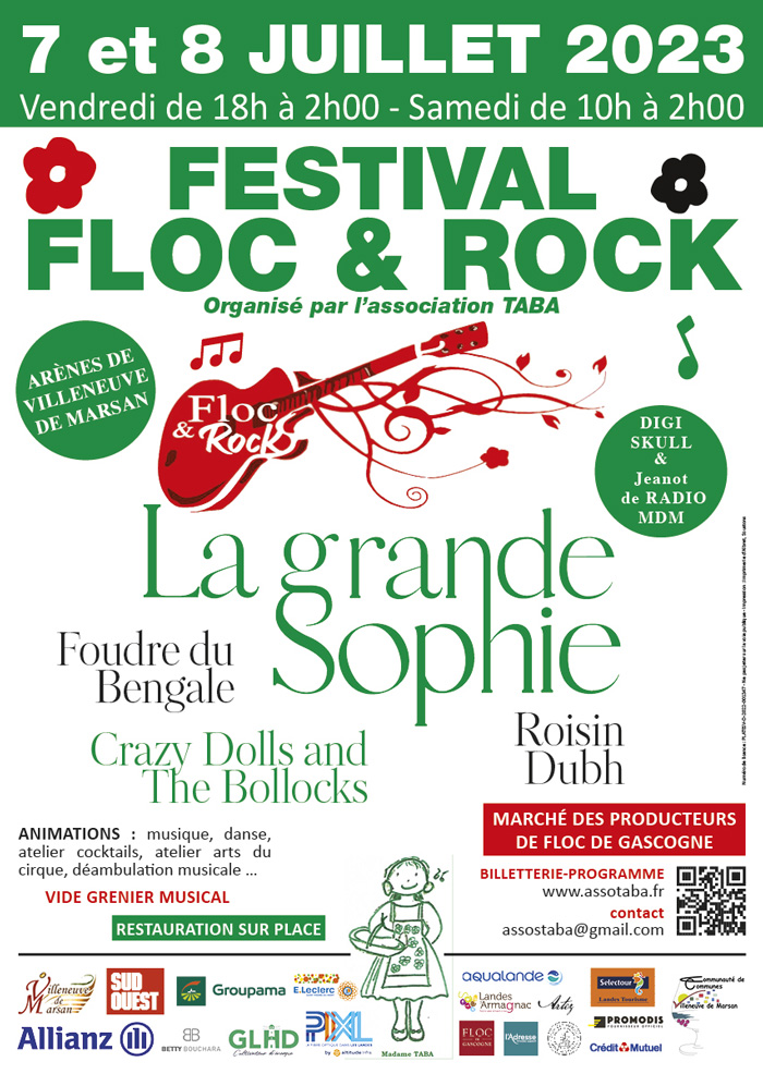 Festival Floc and Rock 2023 - La grande Sophie